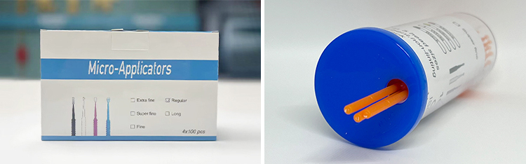 dental brush applicator