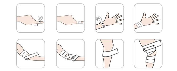 non woven cohesive bandage